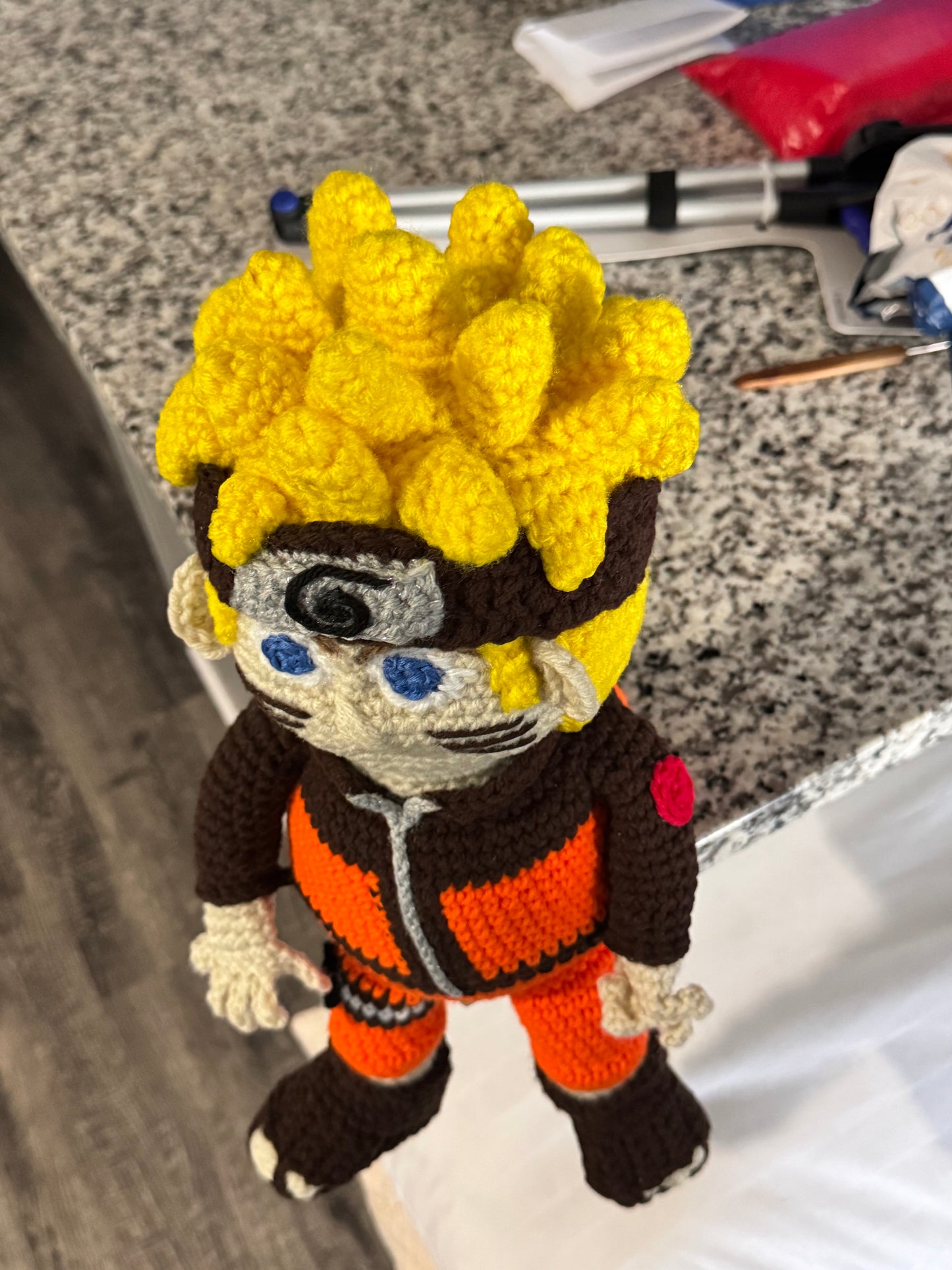 Naruto Crochet Stash Doll