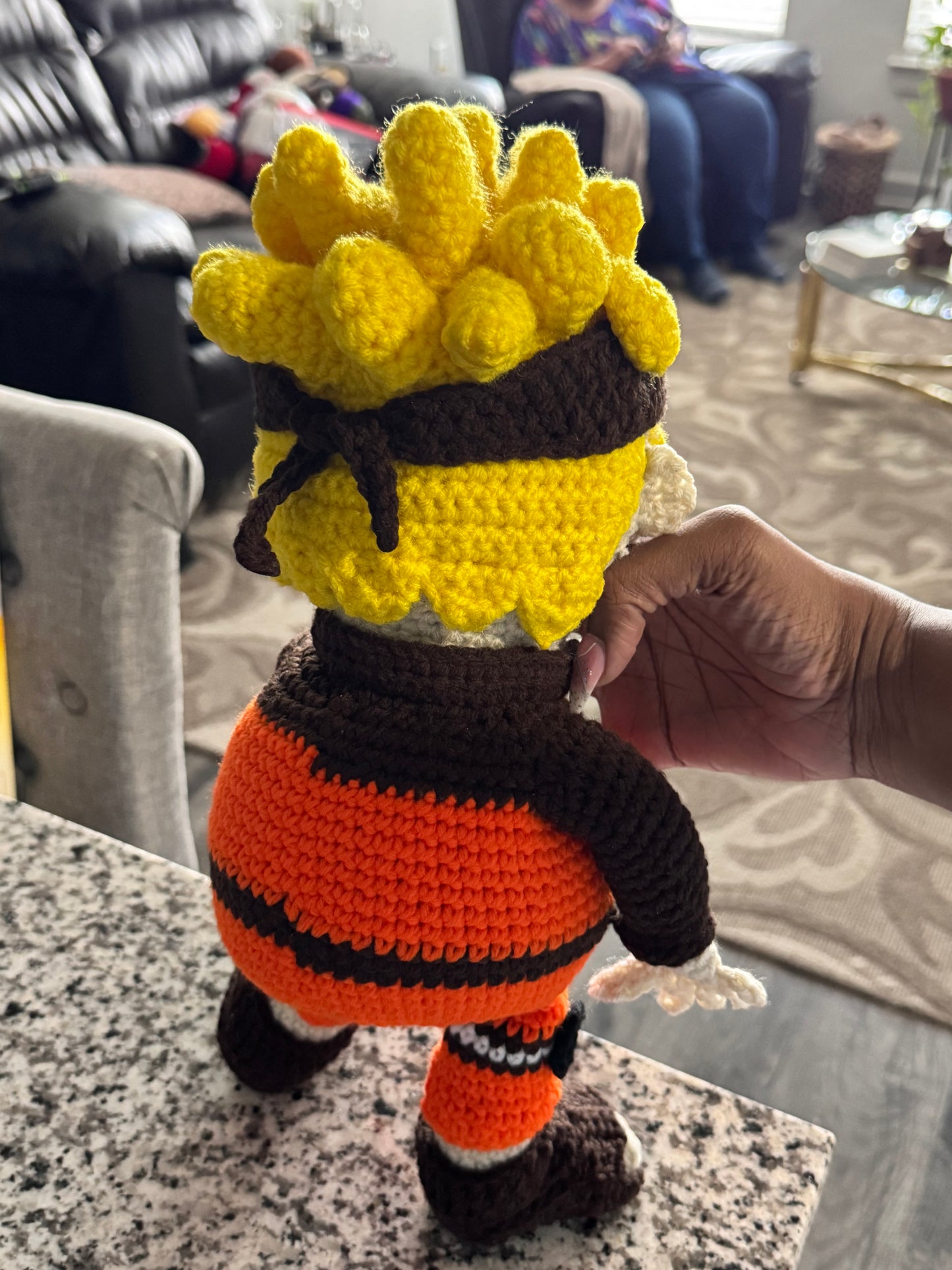 Naruto Crochet Stash Doll