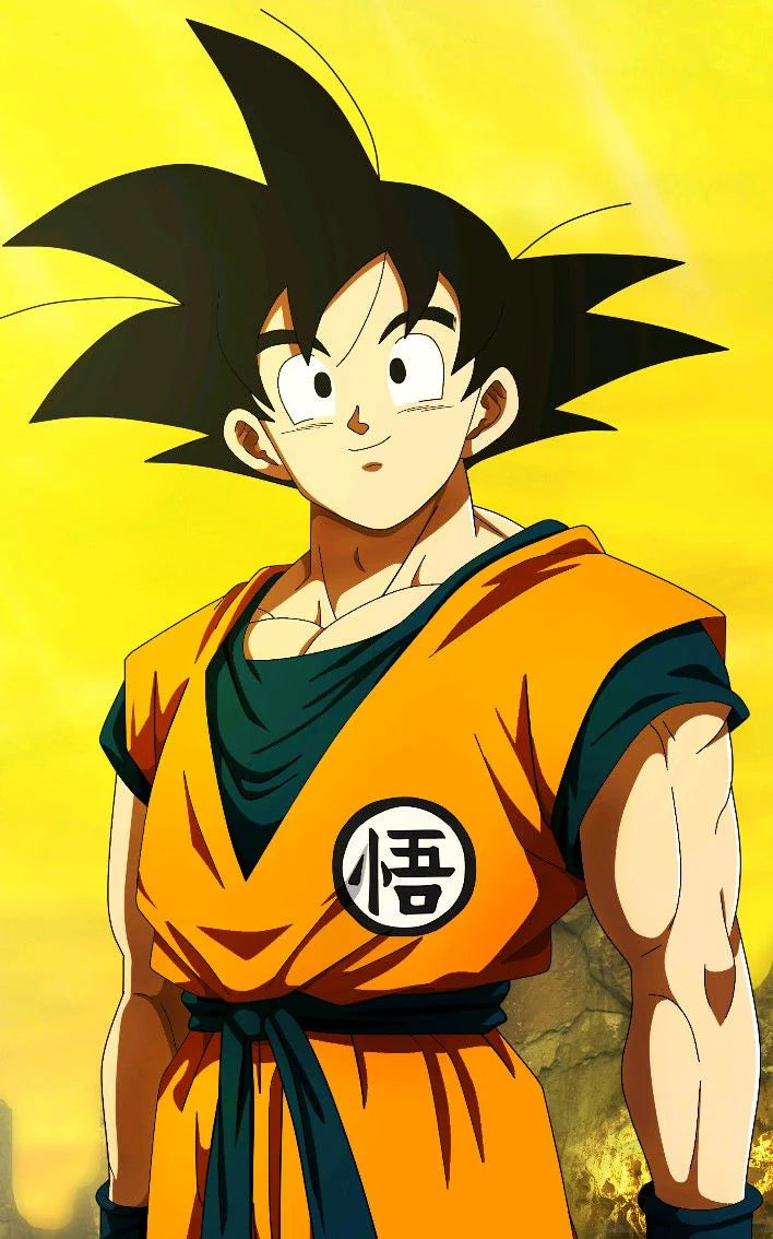 Son Goku Crochet Stash Doll