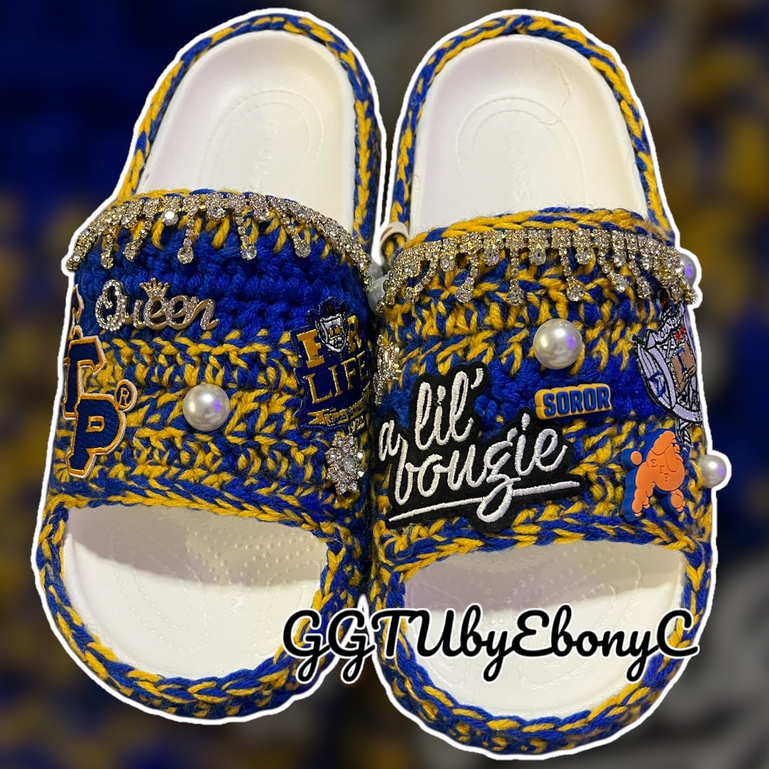 Croides- Crochet Slides