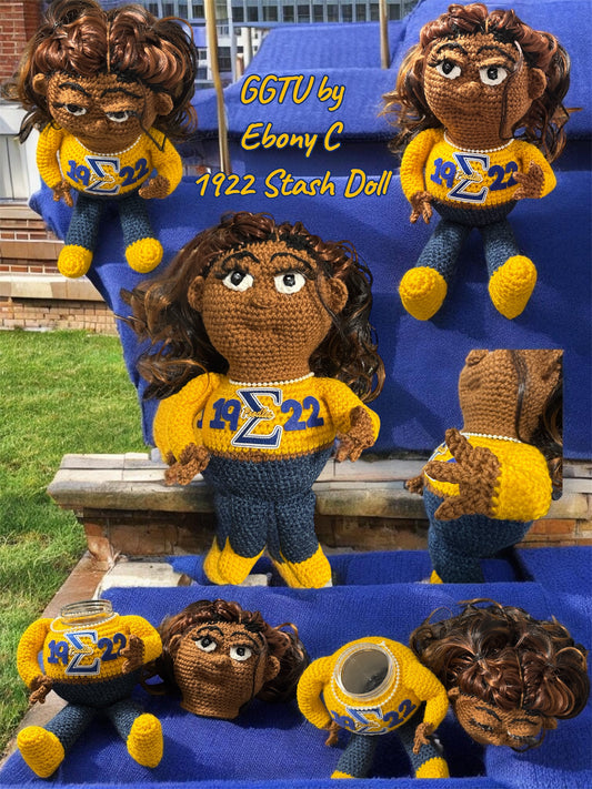 1922 Sigma Crochet Stash Doll
