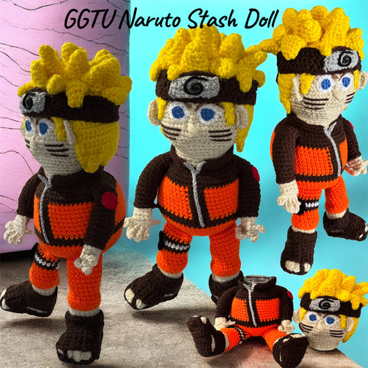 Naruto Crochet Stash Doll