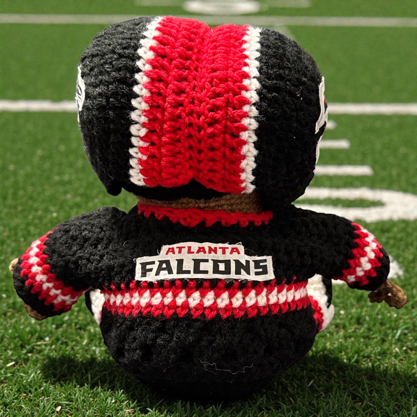 Atlanta Falcons Crochet Stash Doll