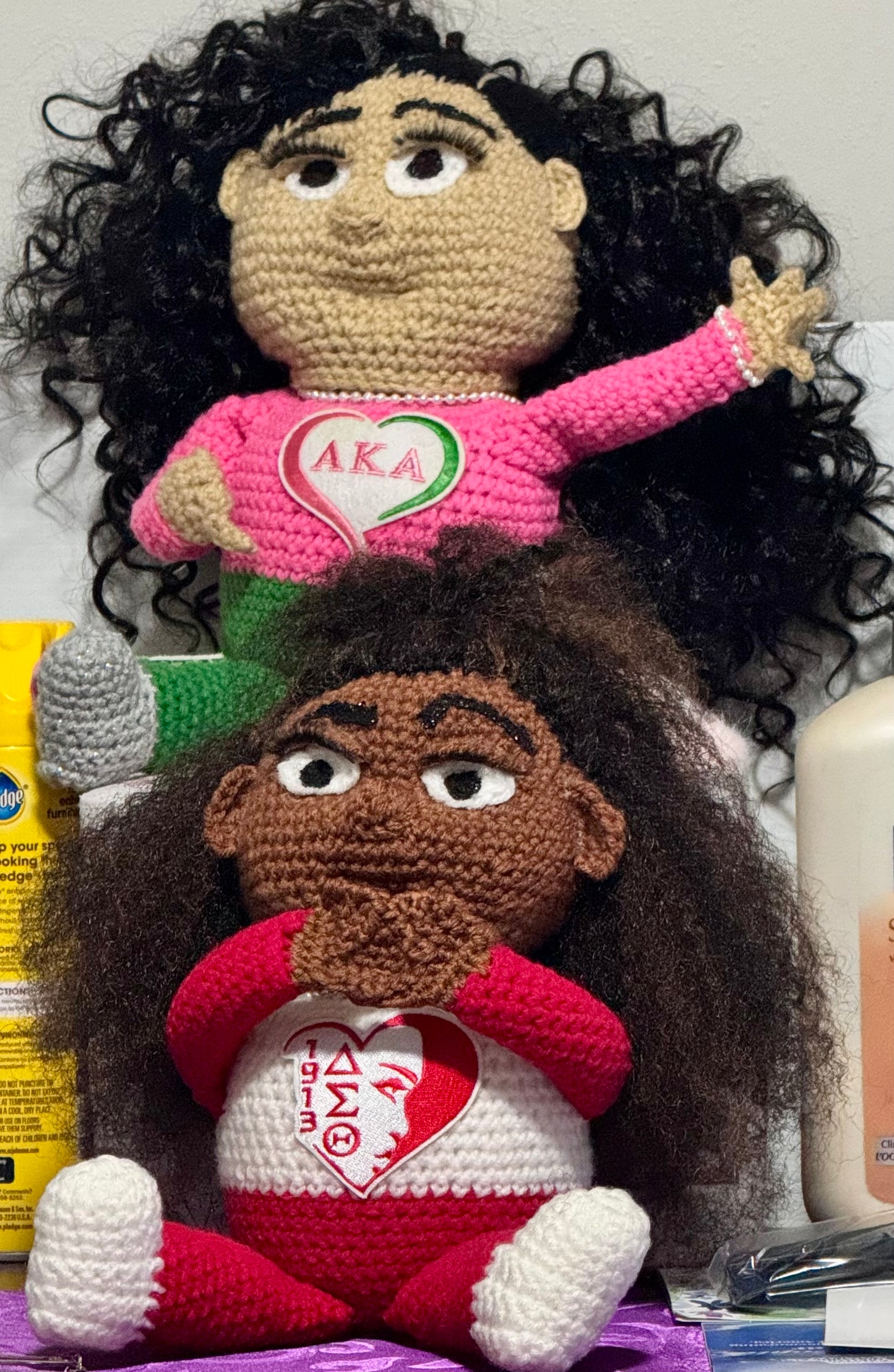HBCU Cultured Crochet Stash Dolls