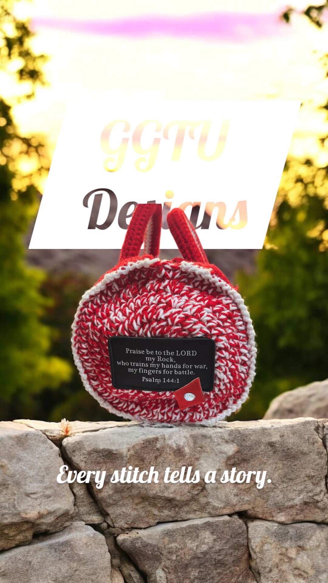 Delta Mini Crochet Duffle Bag
